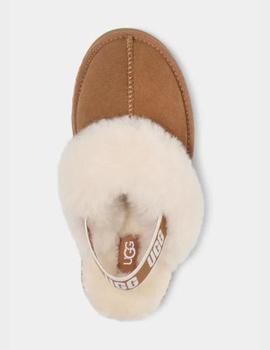 Zueco UGG plataforma W Funkette color tostado