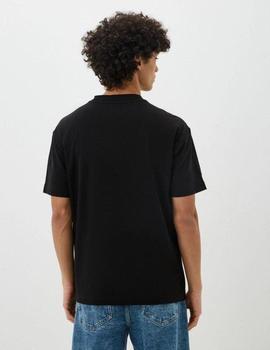 Camiseta negra perforted monologo Calvin Klein