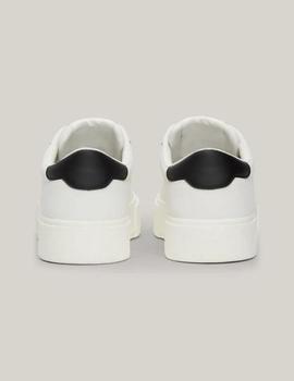 Zapatillas blancas con plataforma y logo Tommy Jeans