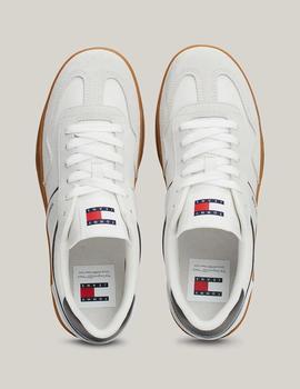 Zapatillas de piel The Greenwich tono metálico Tommy Jeans