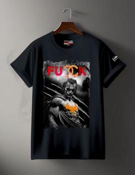 Camiseta de hombre Lasal FUCCK Negro