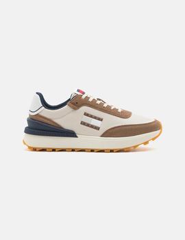 Zapatilla marron Technical Runner de Tommy Jeans