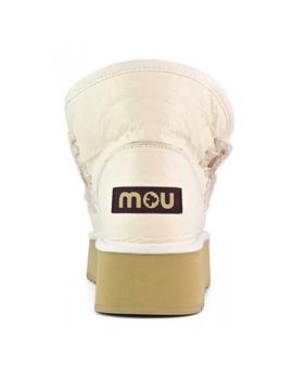 Botin eskimal plataforma color blanco de MOU