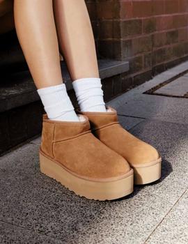 Botin UGG Ultra Mini Platform tostado