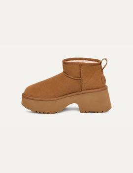 Botas de mujer Ultra Mini New Heights color chestnut