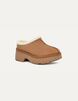 Zueco de mujer New Heights Cozy Clog color Chestnut