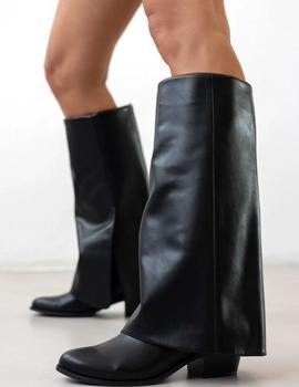 Botas negras altas plegables PCNOA