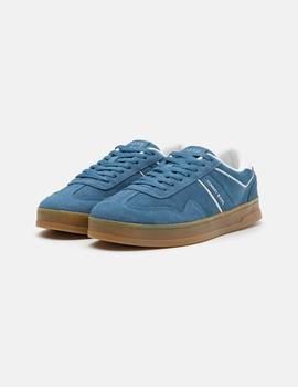 Zapatillas azules The Greenwich suede de TOMMY JEANS