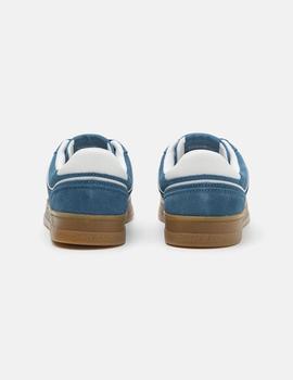 Zapatillas azules The Greenwich suede de TOMMY JEANS